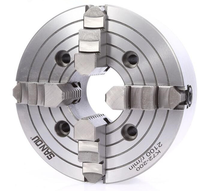 4 jaw independent chuck Sanou brand K72 series